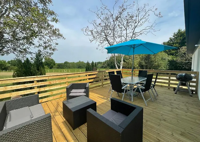 Maison Contemporaine Renovee Avec Etang Prive Et Terrasse, Proche - 3 Chambres, Wifi Inclus - Fr-1-426-517 Nieul-le-Dolent